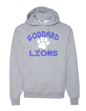 Goddard Lion2 Adult Hoodie