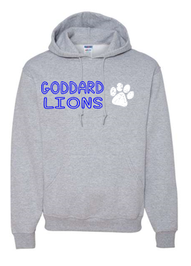Goddard lion1 sweatshirt