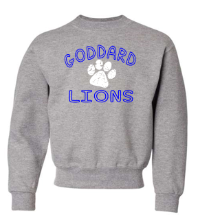 Goddard Lion2 Youth Sweatshirt