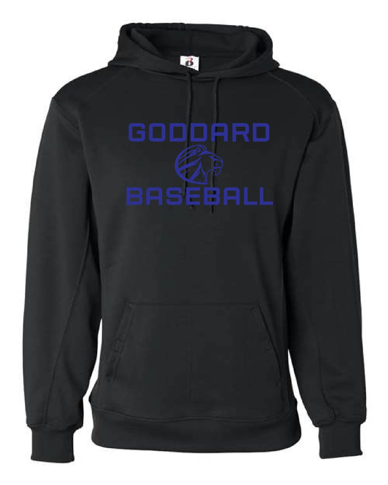 Black Baseball Hoodie