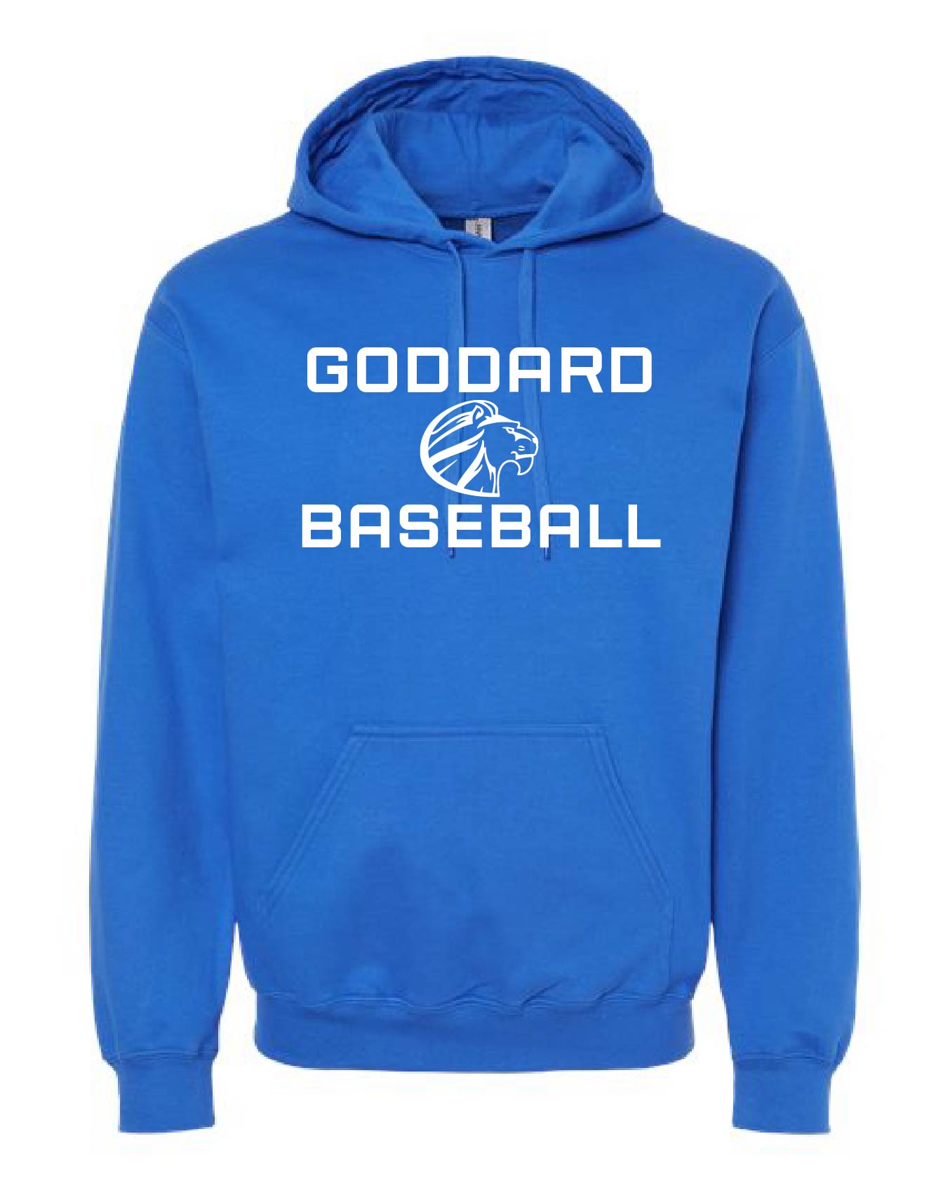 Blue Baseball Hoodie