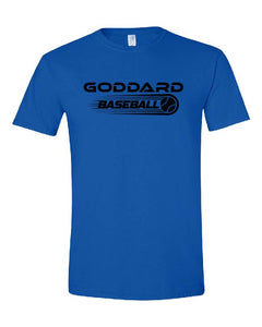 Blue Baseball Short Sleeve "Goddard Baseball"