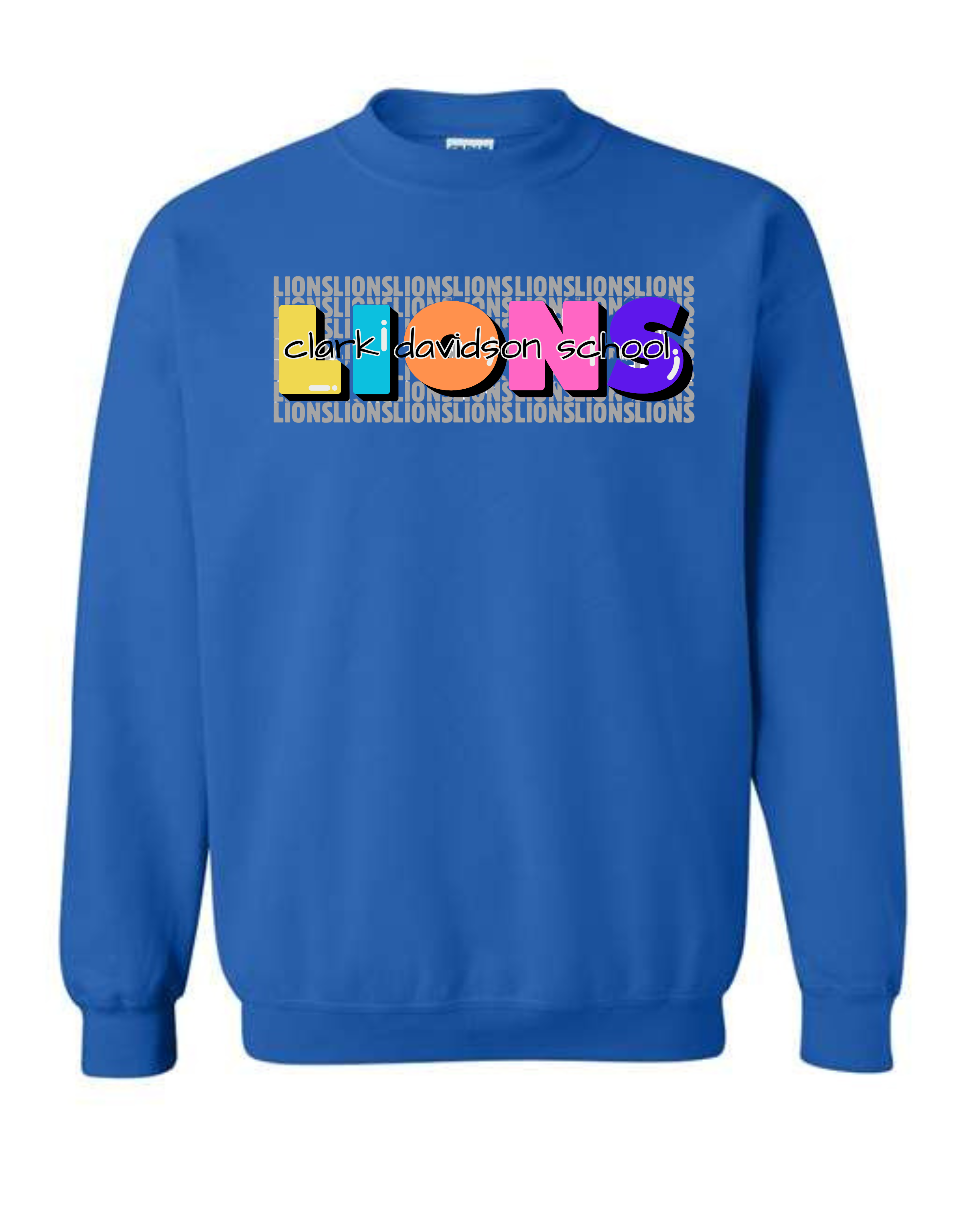 Clark Davidson Lions Stacked crew