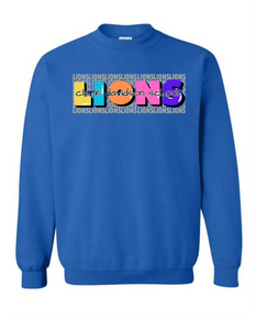 Clark Davidson Lions Stacked crew