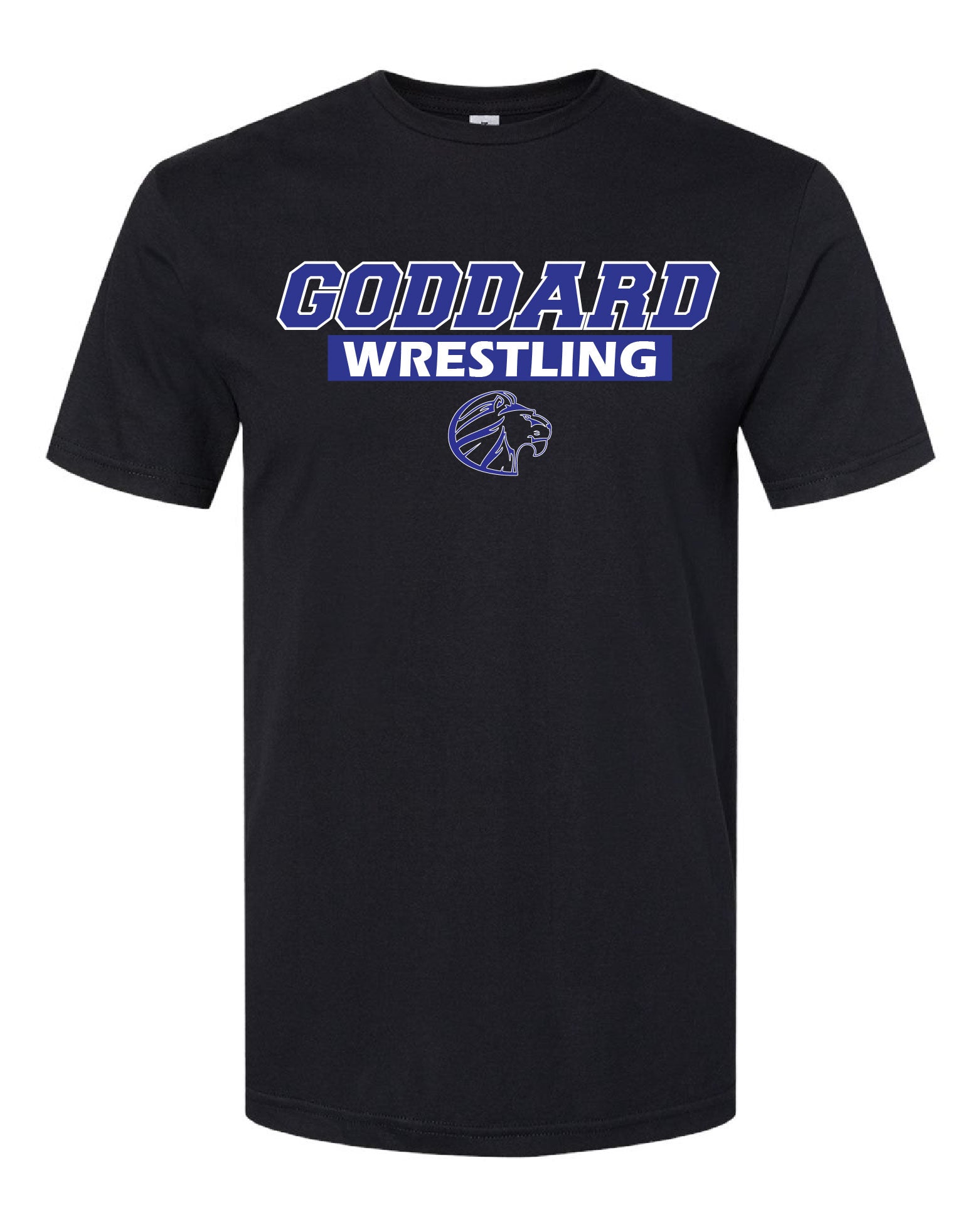 2024 Goddard Wrestling Old School Black and Blue