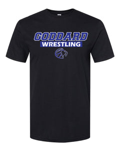 2024 Goddard Wrestling Old School Black and Blue w/ Goddard Legacy Back