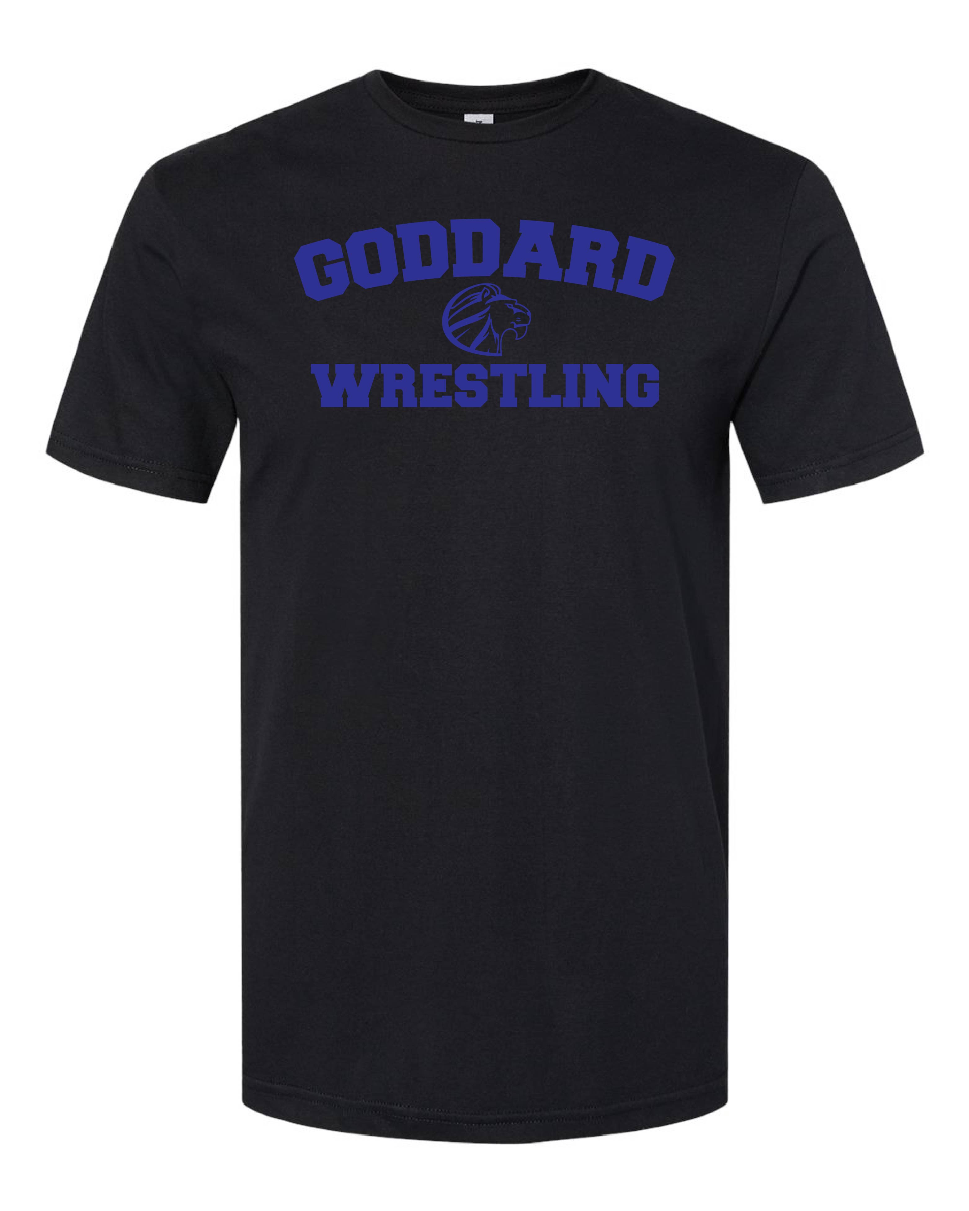 2024 Goddard Wrestling Curved Black and Blue