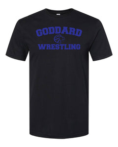 2024 Goddard Wrestling Curved Black and Blue