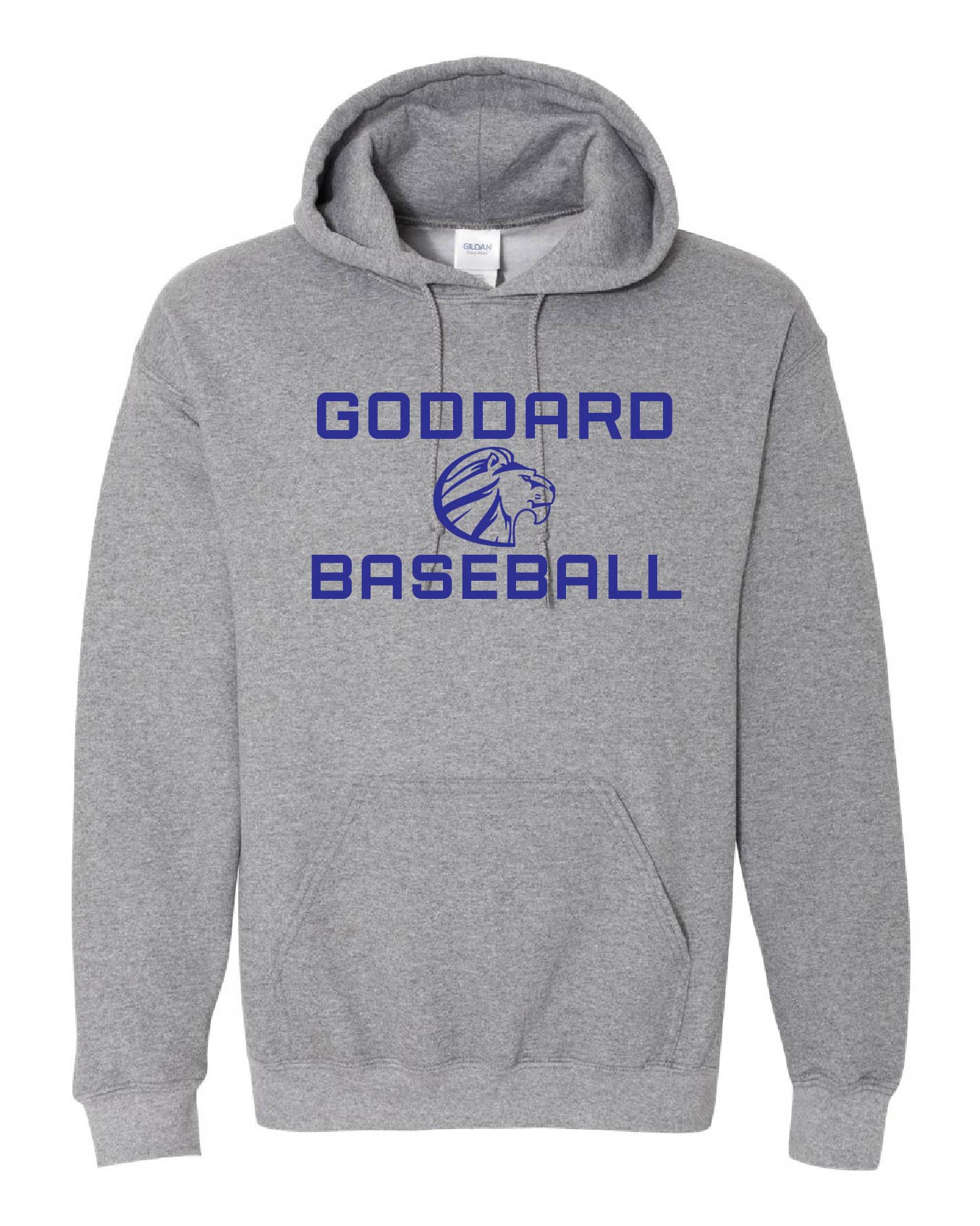 Grey Baseball Hoodie