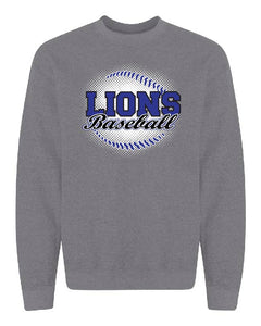 Grey "Lions Baseball" Crew