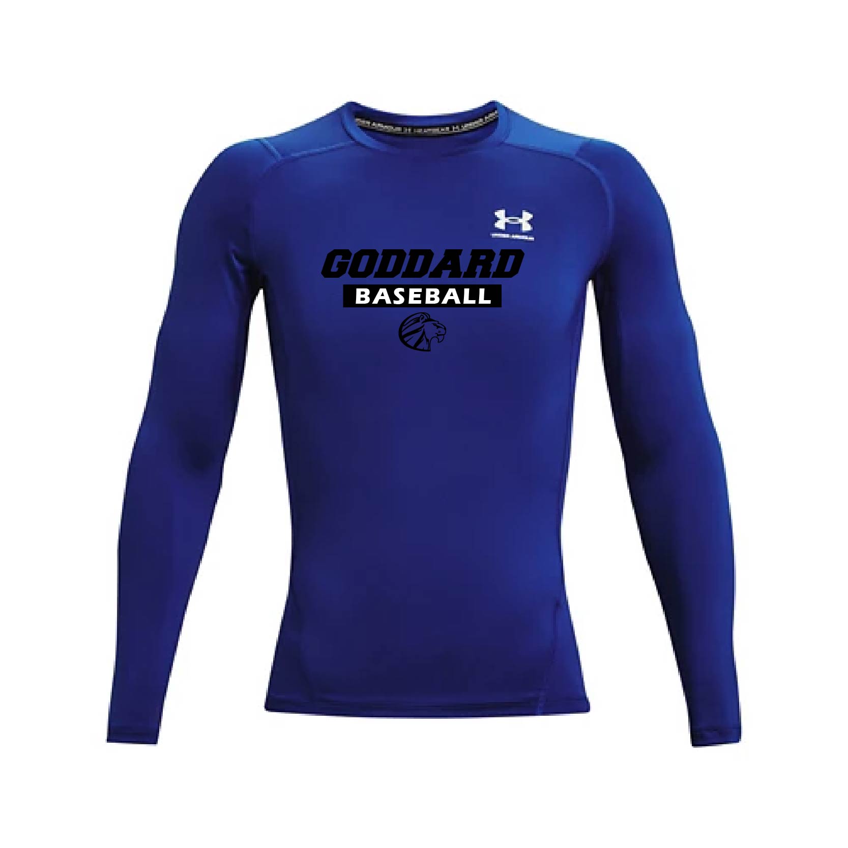 Blue Under Armour Long Sleeve Compression