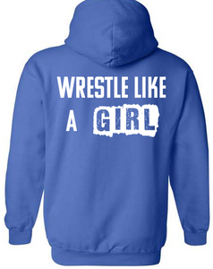 Girls Wrestling Hoodie Style 3 with Back