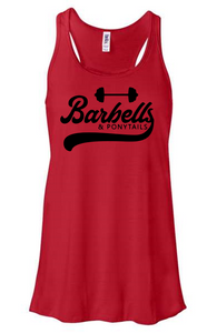 Barbells and Ponytails Tank-Grace and Grit