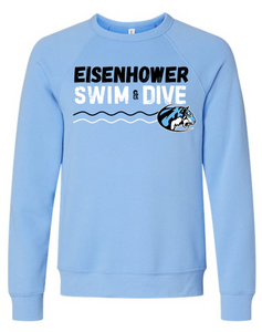 Eisenhower Swim & Dive Light Blue Crew