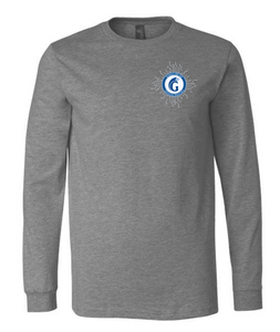 Grey Long Sleeve with White Logo