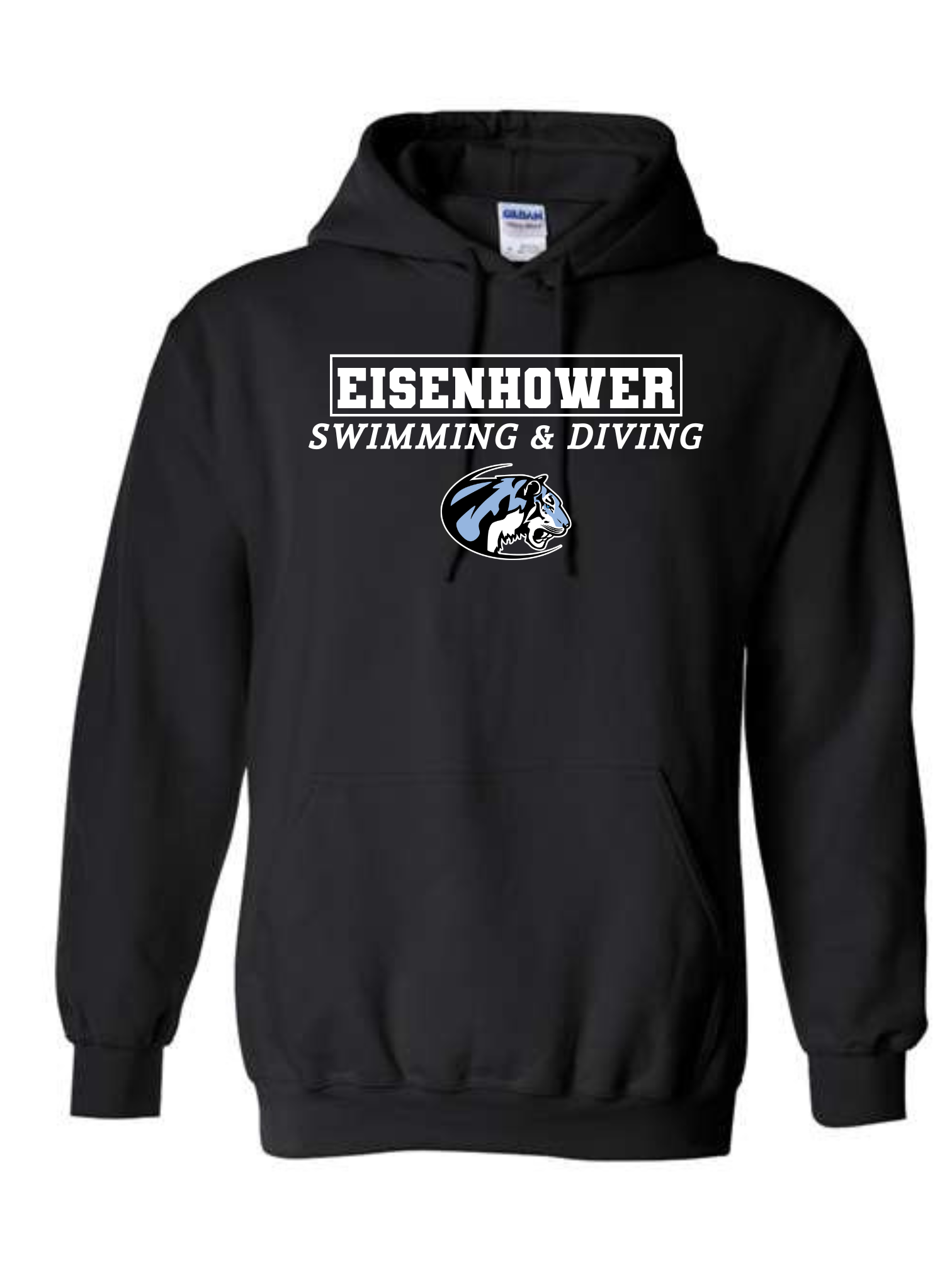 New EHS Swim & Dive Black Hoodie