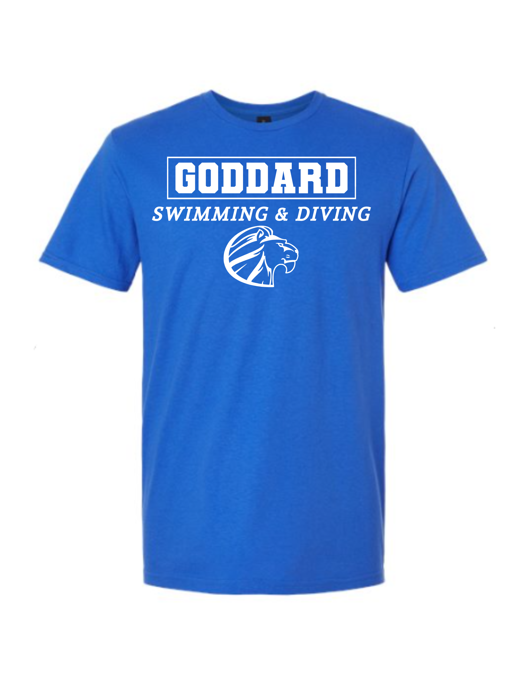 New GHS Swim & Dive blue Tee