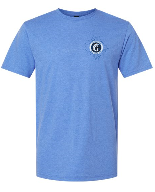 Blue TShirt with Black Logo