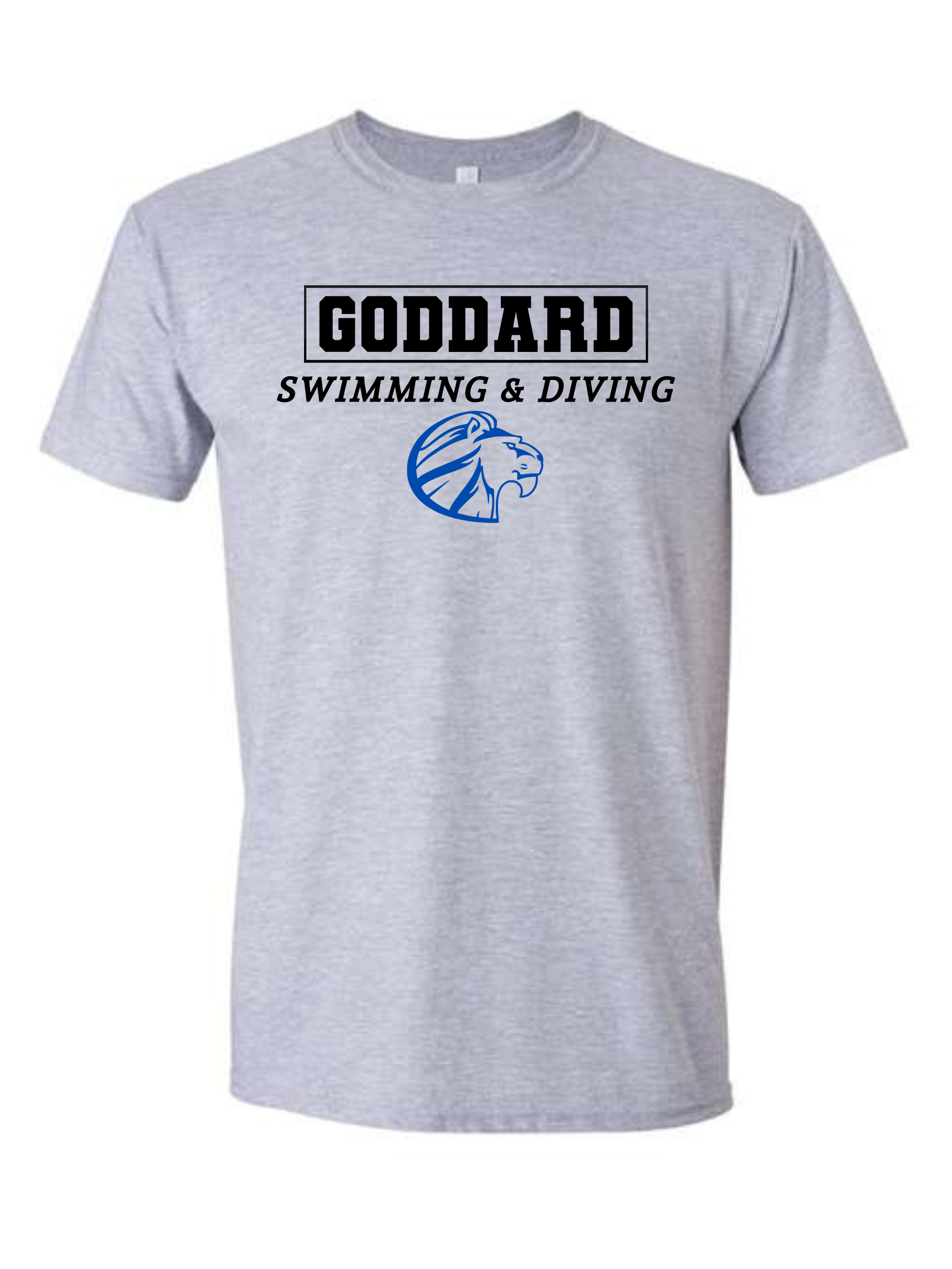 New GHS Swim & Dive grey Tee