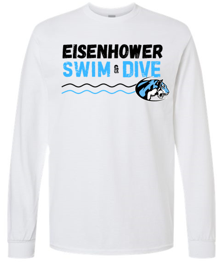 Eisenhower Swim & Dive White Long Sleeve