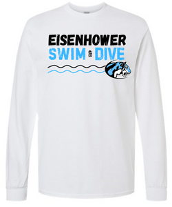 Eisenhower Swim & Dive White Long Sleeve