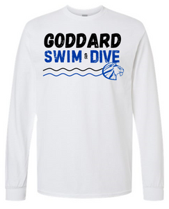 Goddard Swim & Dive White Long Sleeve