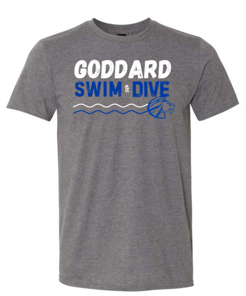 Goddard Swim & Dive Grey TShirt