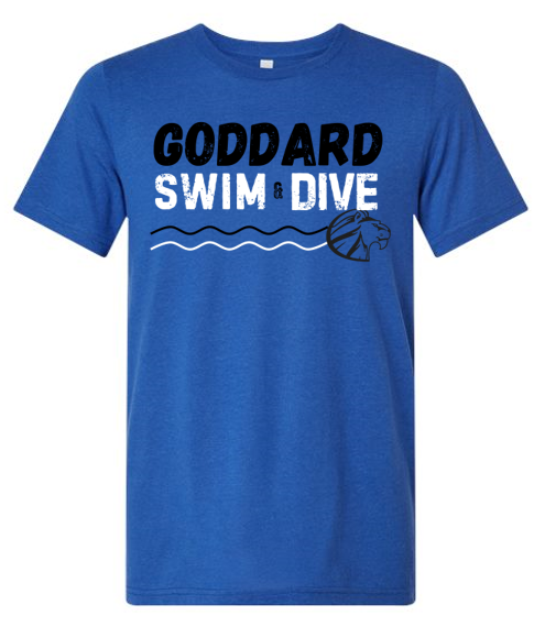 Goddard Swim & Dive Royal Blue TShirt