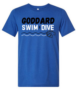 Goddard Swim & Dive Royal Blue TShirt