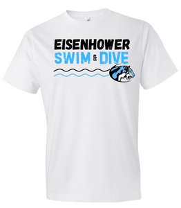 Eisenhower Swim & Dive White TShirt