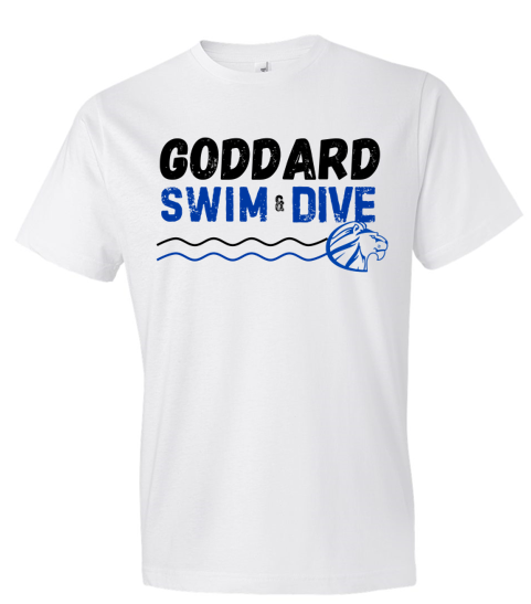 Goddard Swim & Dive White TShirt