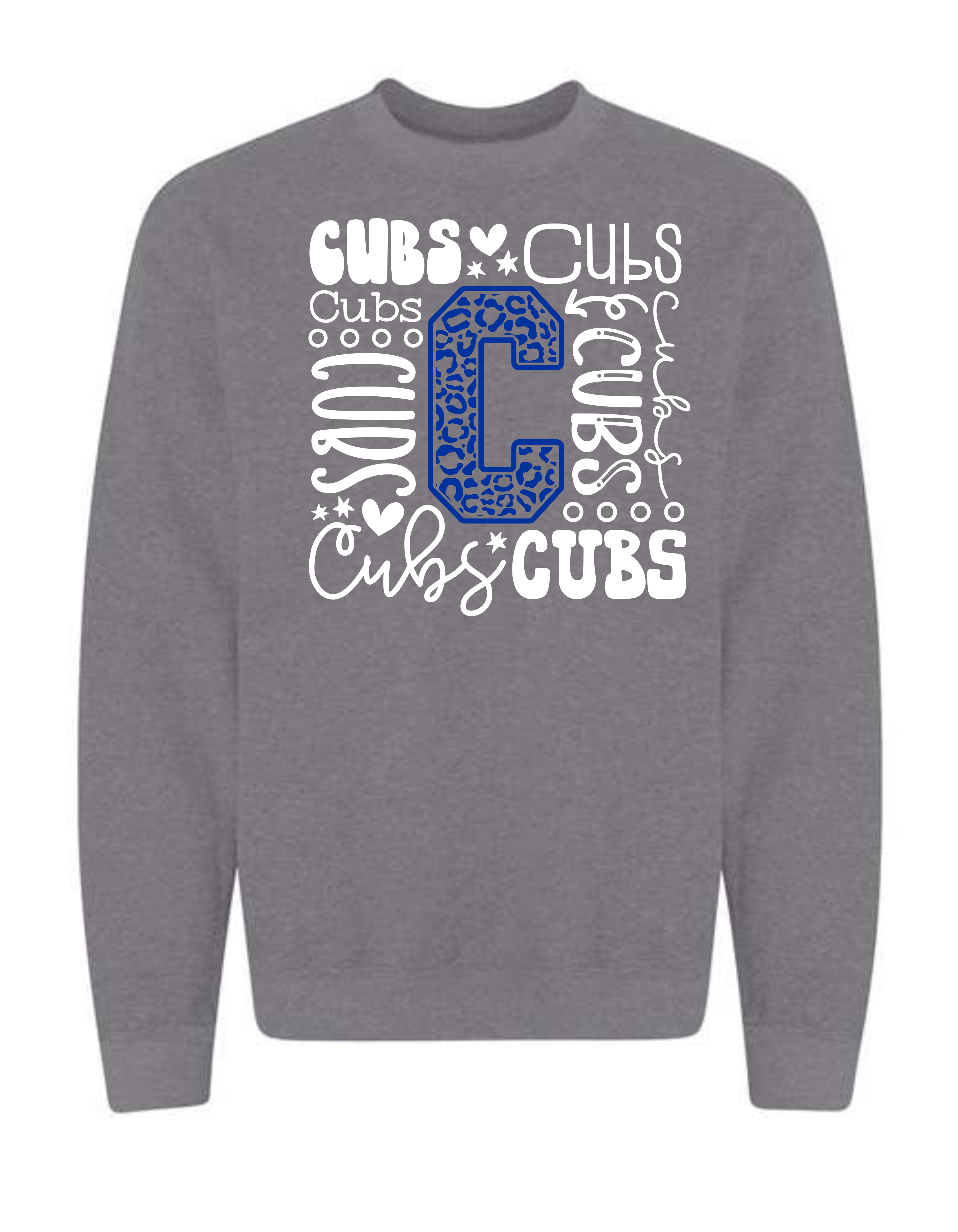 Cubs Typography Crew
