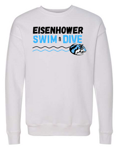 Eisenhower Swim & Dive White Crew