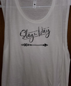 Ladies Slay the Day Tank Top