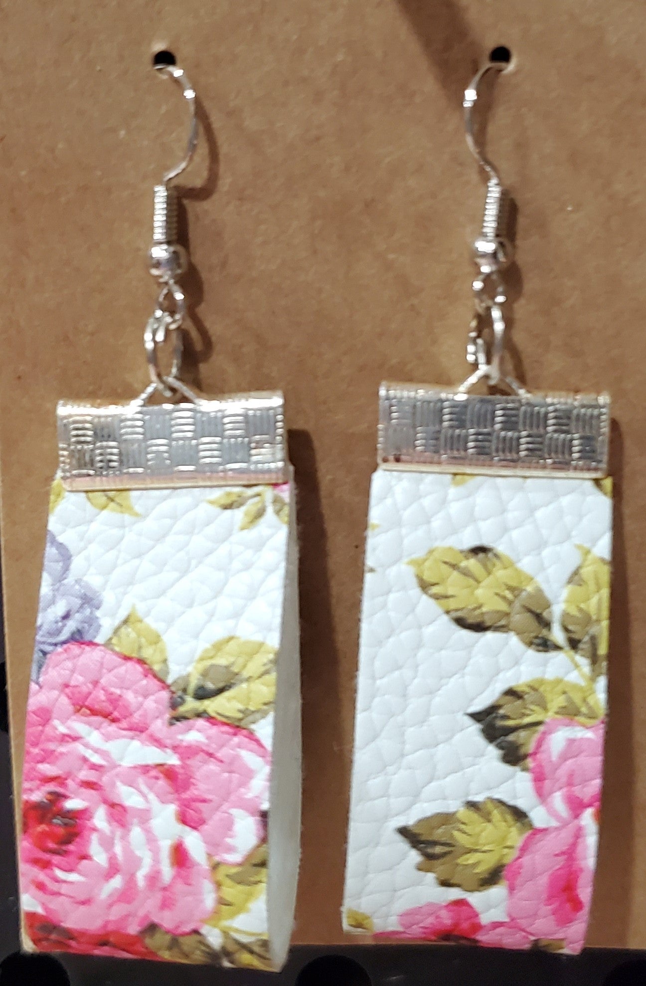 Floral Loop Earrings