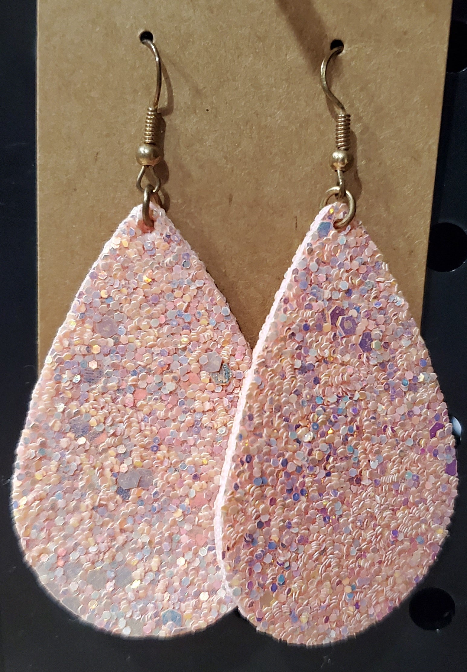 Pink Confetti Earrings