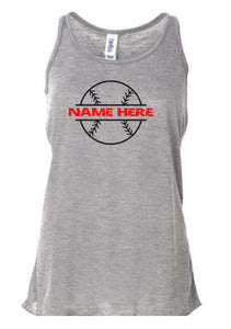 Monogramed Baseball Tank