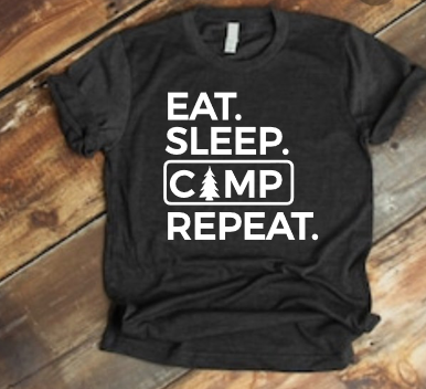 Eat Sleep Camp repeat