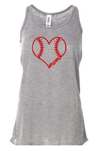 Baseball Heart Mom