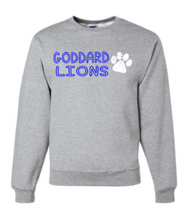 Goddard Lion1 Adult Sweatshirt