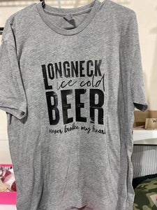 Long Neck Ice cold Beer T