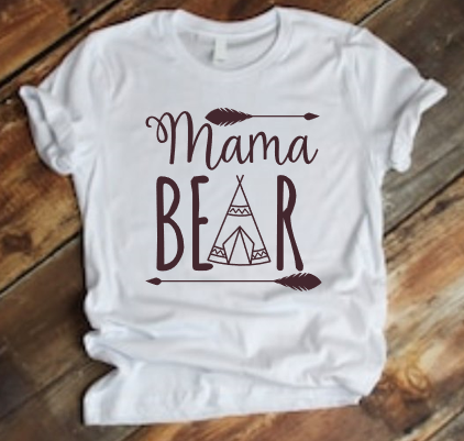 Mama bear w/ Teepee