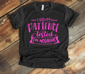 Patience tested