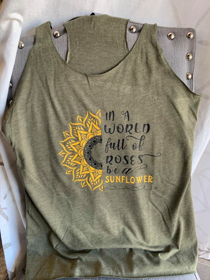 Sunflower Tank